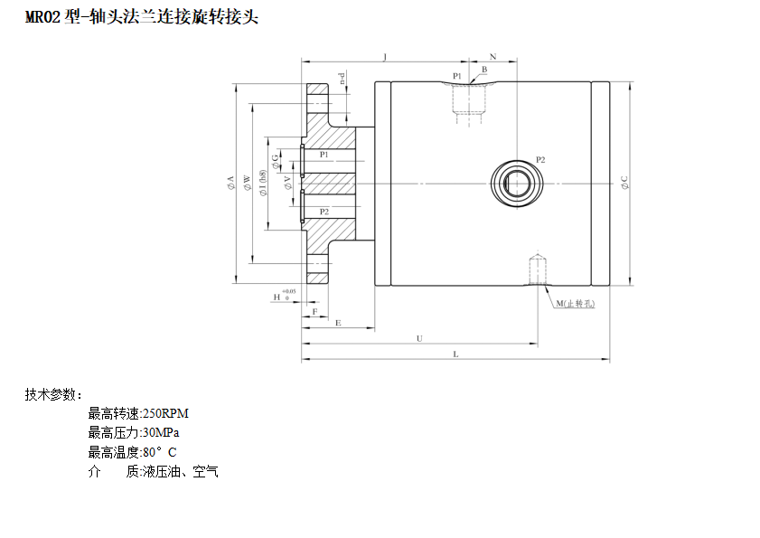 液壓旋轉接頭